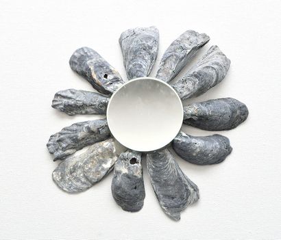 Make It Blog Fun, Oyster Shell Mirror (miroir) Make It Blog Fun, Oyster Shell Miroir