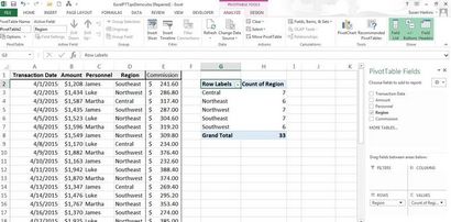 Faire synthèse et de reporting facile avec Excel des tableaux croisés dynamiques (faire) Faire synthèse et de reporting facile avec Excel PivotTables