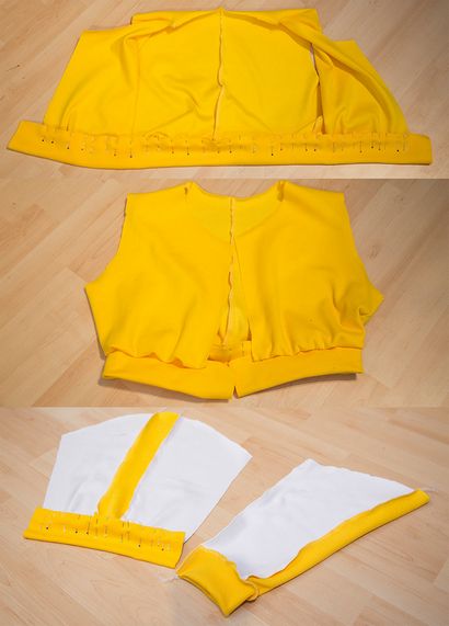 Faire la tenue de Pokemon formateur Go (tenue) Faire la tenue de Pokemon formateur Go