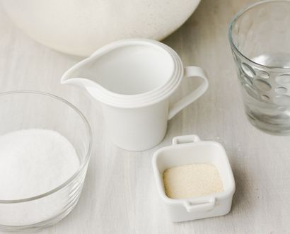 Faire votre propre Fondant - cui (comment faire givrer non comestible) Faire votre propre Fondant - cui