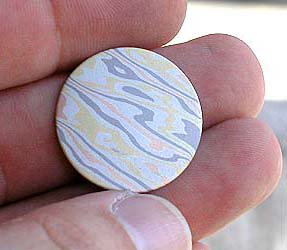 Mokume-Gane Techniques métalliques - Gem Society International (métal) Mokume-Gane Techniques métalliques - Gem Society internationale