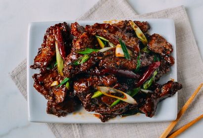 Recette mongole de boeuf - La Woks de la vie (recette) Recette de boeuf mongole - Le Woks de la vie