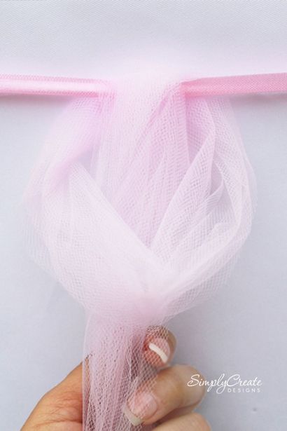 No-Sew Tulle Jupe de table, Catch My Party (parti) No-Sew Tulle Jupe de table, Catch My Party
