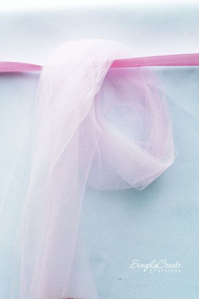 No-Sew Tulle Jupe de table, Catch My Party (comment faire tulle jupe tutu) No-Sew Tulle Jupe de table, Catch My Party