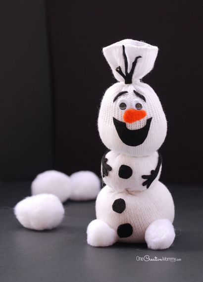 Olaf Sock Bonhomme de neige Tutorial (olaf) Olaf Sock Bonhomme de neige Tutoriel