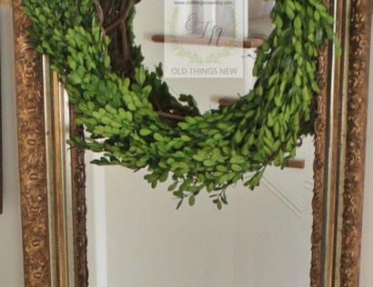 Old Things New - Décorer avec Boxwood Conservé (décoration) Old Things New - Décorer avec Boxwood Conservé