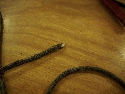 Paracord Lacets 5 étapes (avec des images) (comment faire lacets blanc) Paracord Lacets 5 étapes (avec photos)