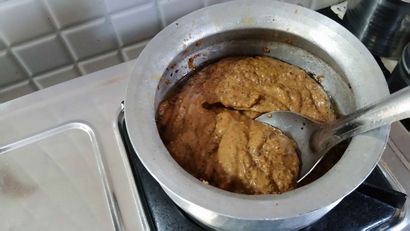 Arachides chutney Comment faire recette tamarin chutney d'arachide (tamarin) Arachide chutney Comment faire recette chutney d'arachide Tamarind