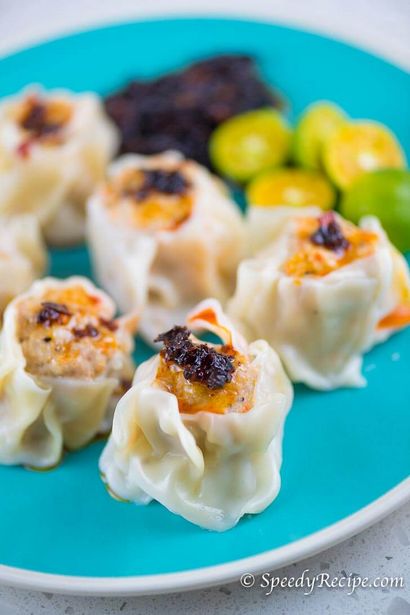 Porc Siomai Recette (Shumai) (comment faire siomai style chinois) Porc Siomai Recette (Shumai)