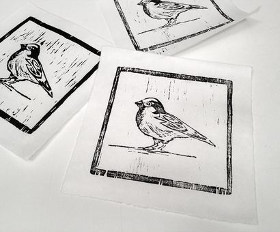 Essentials Carve et Printmaking imprimer vos propres Woodblock (comment faire de l'artisanat de bloc de bois) Essentials Carve et Printmaking imprimer vos propres Woodblock