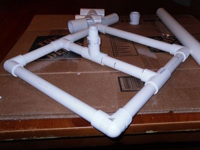 PVC Bow Stand and Quiver 6 étapes (carquois) PVC Bow stand et Quiver 6 étapes