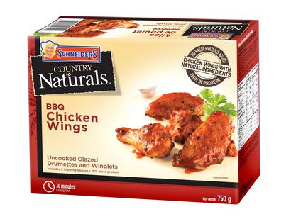 Schneiders® Country Naturals BBQ Ailes de poulet, Schneiders (Schneiders) Schneiders® Country Naturals BBQ Ailes de poulet, Schneiders