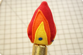 Coudre Can Do Go pour l'or Faire une flamme olympique en peluche & amp; Médaille d'or (comment faire le costume de la flamme olympique) Coudre Can Do Go pour l'or Faire une flamme olympique en peluche & amp; Médaille d'or