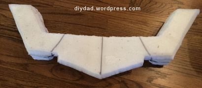 épaulières, bricolage Papa (pads) épaulières, bricolage papa