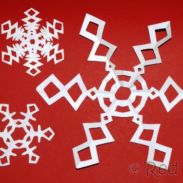 Artisanat flocon de neige Idées - Rouge Ted Art - s Blog (blog) Artisanat flocon de neige Idées - Rouge Ted Art - s Blog