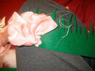 Sushi (Nigiri) Costume Avec Coiffe 5 étapes (avec des images) (comment faire costume rouleau de sushi) Sushi (Nigiri) Costume Avec Coiffe 5 étapes (avec photos)