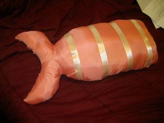 Sushi (Nigiri) Costume Avec Coiffe 5 étapes (avec photos) (sushi) Sushi (Nigiri) Costume Avec Coiffe 5 étapes (avec photos)