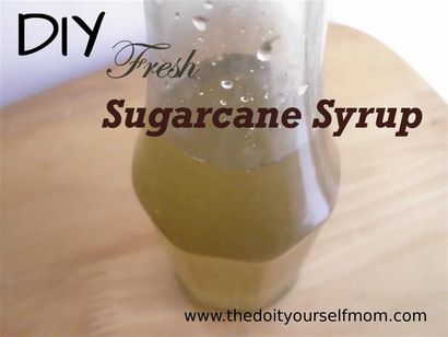 Le Do-It-Yourself maman bricolage frais Sugarcane (ou canne à sucre) Sirop (canne) Le Do-It-Yourself maman bricolage frais Sugarcane (ou canne à sucre) Sirop