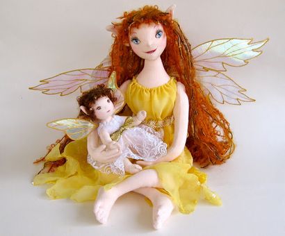 Le Nid Fées - OOAK Tissu Poupées - Fibre Fantasmes Wing Tutoriel enfin! (nid) Le Nid Fées - OOAK Tissu Poupées - Fibre Fantasmes Wing Tutoriel enfin!