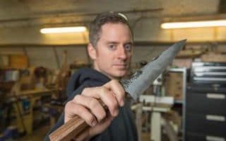 Les nouveaux forgerons comment faire un chef d'acier Damas - couteau de (éditeur hommes's choice) Les nouveaux forgerons comment faire un chef d'acier Damas - couteau de