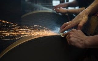 Les nouveaux forgerons comment faire un chef d'acier Damas - couteau de (homme pensant) Les nouveaux forgerons comment faire un chef d'acier Damas - couteau de