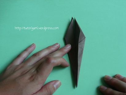 Tsuru, Tutoriels Origami (côté gauche de la main) Tsuru, Tutoriels Origami