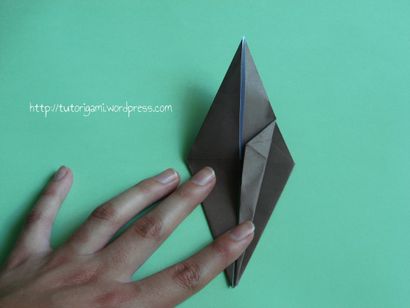 Tsuru, Tutoriels Origami (côté gauche de la main) Tsuru, Tutoriels Origami