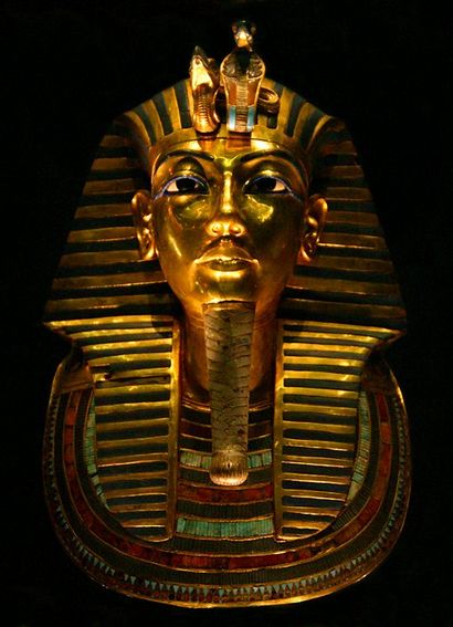 Le masque mortuaire de Toutankhamon et Cercueils (masque) Le masque mortuaire de Toutankhamon et Cercueils