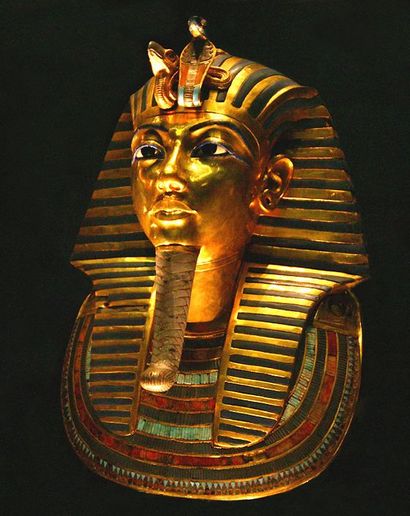 Le masque mortuaire de Toutankhamon et Cercueils (cercueils) Le masque mortuaire de Toutankhamon et Cercueils