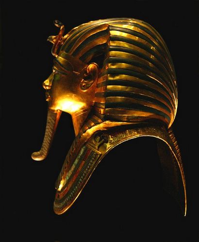 Le masque mortuaire de Toutankhamon et Cercueils (tutankhamun masque de mort) Le masque mortuaire de Toutankhamon et Cercueils