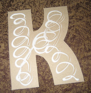 Lettres en trois dimensions tutoriel, les notes de Haley Studio (notes) Lettres en trois dimensions tutoriel, les notes de Haley studio