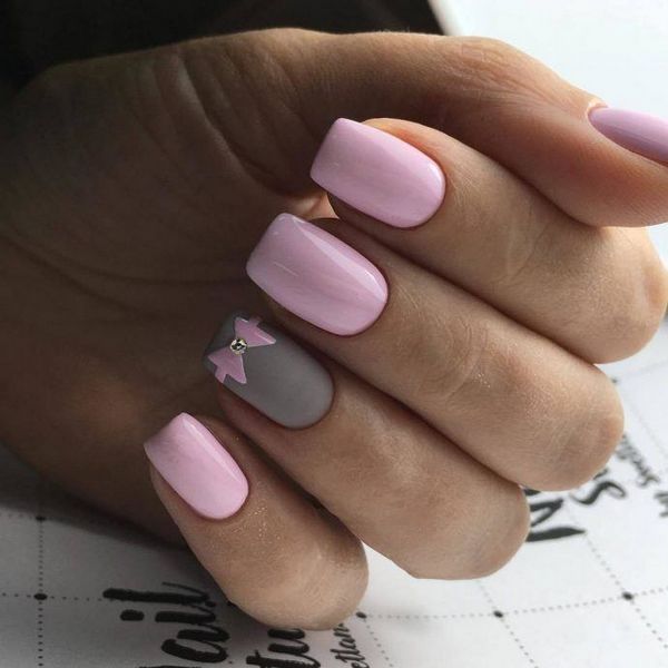 beżowy manicure beżowy manicure