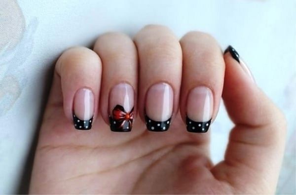 beżowy manicure beżowy manicure