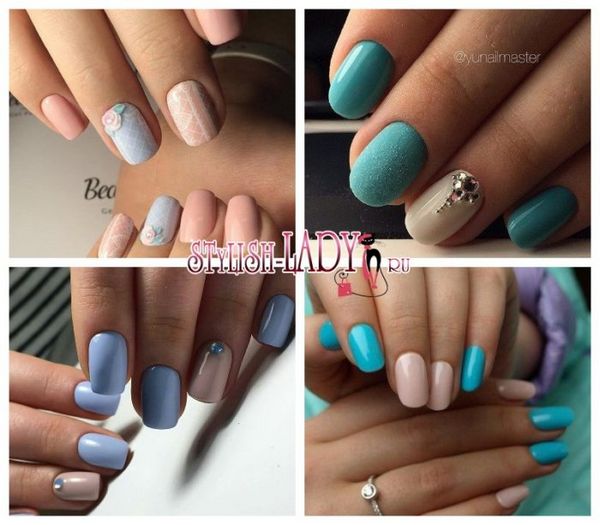 beżowy manicure beżowe paznokcie