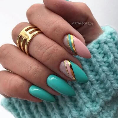 beżowy manicure beżowy manicure