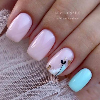 beżowy manicure beżowy manicure