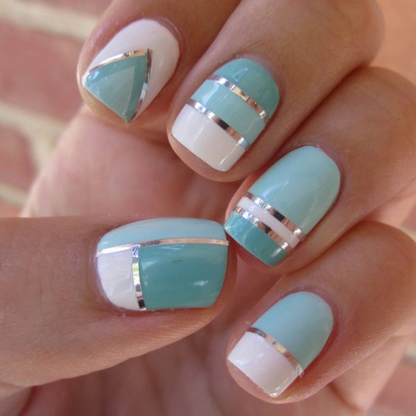beżowy manicure beżowy manicure