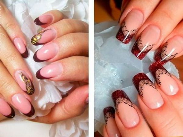 beżowy manicure beżowy manicure