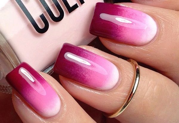 beżowy manicure beżowy manicure