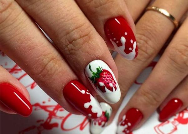 beżowy manicure beżowy manicure