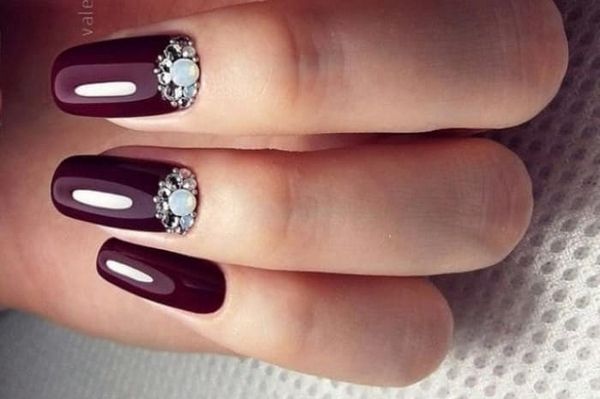 beżowy manicure beżowy manicure