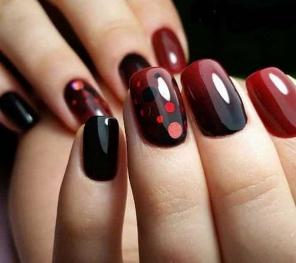 beżowy manicure beżowy manicure