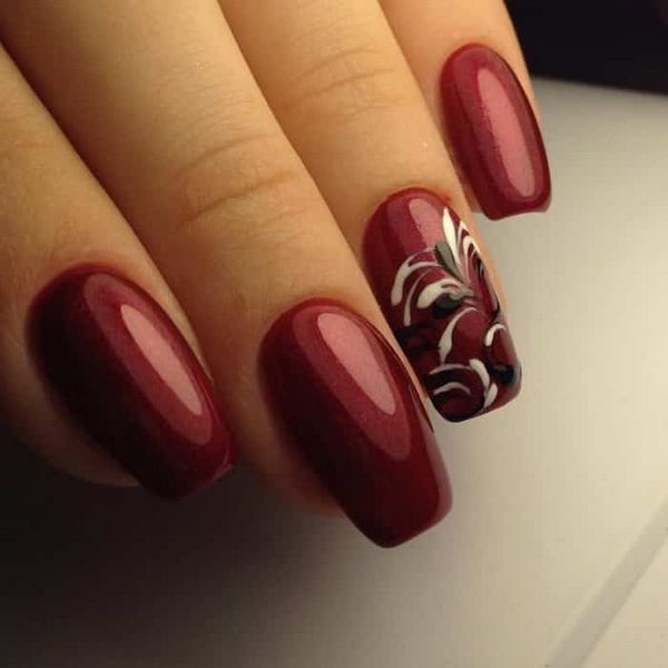 beżowy manicure beżowy manicure