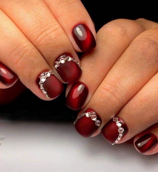 beżowy manicure beżowy manicure