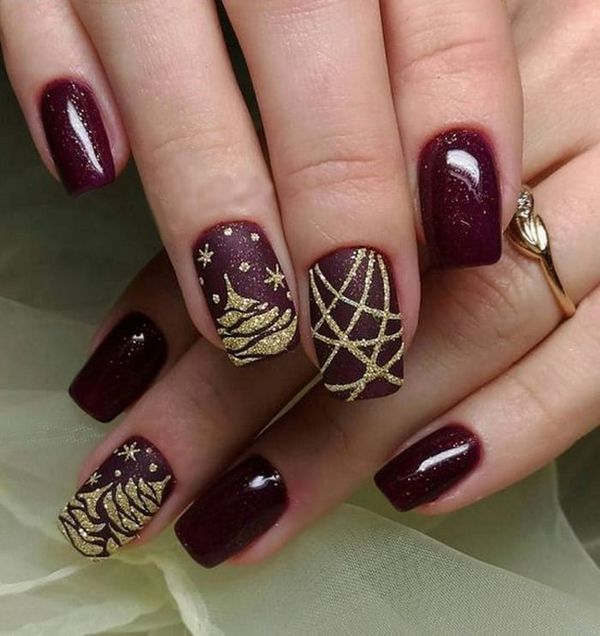 beżowy manicure beżowy manicure