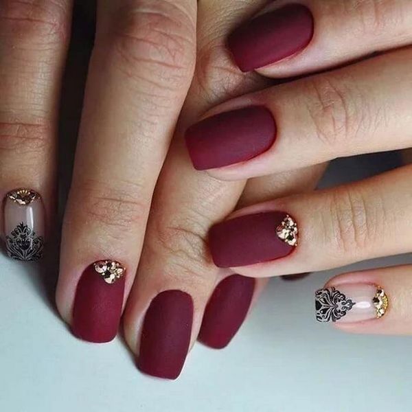 beżowy manicure beżowy manicure