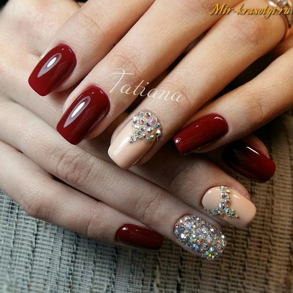 beżowy manicure matowy beżowy manicure matowy