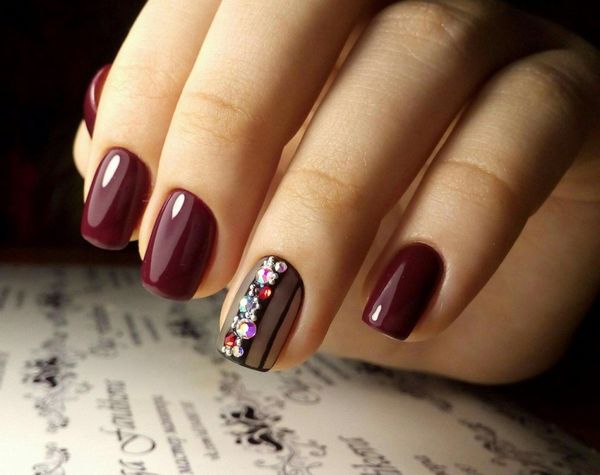 beżowy manicure beżowy manicure