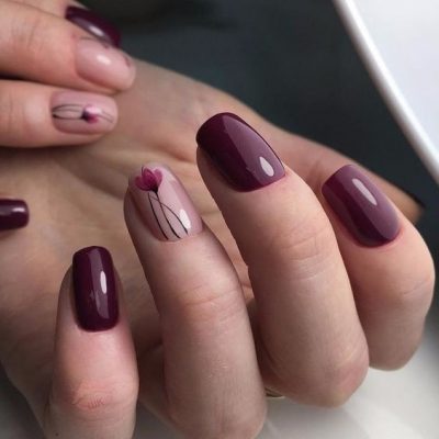 beżowy manicure matowy beżowy manicure matowy