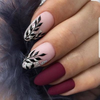 beżowy manicure matowy beżowy manicure